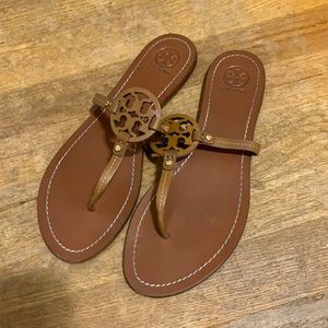 Leather Tory Burch Sandals
